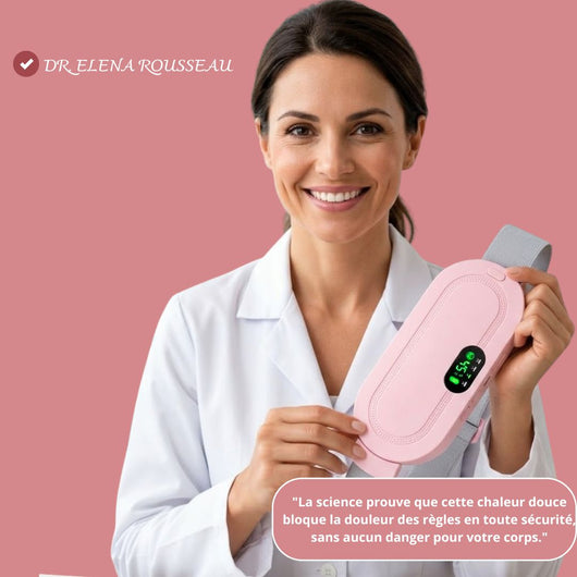 Ceinture Chauffante Anti-Douleurs Menstruelles